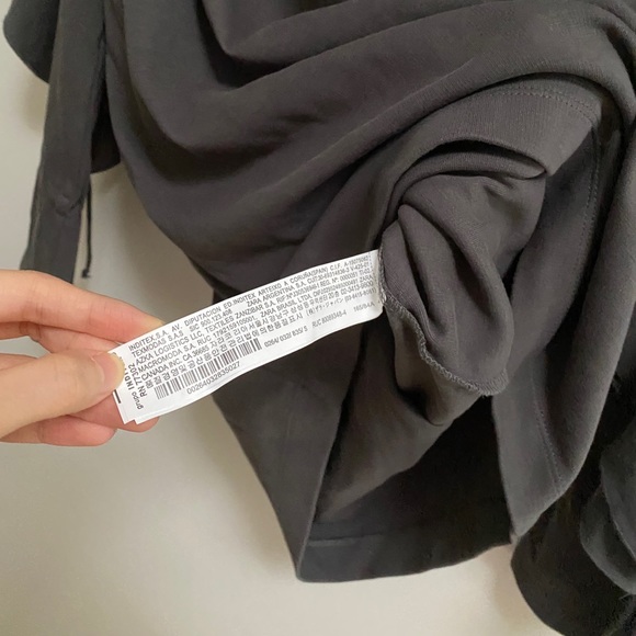 Zara Basic Long Sleeve Ruffle Dr… - Picture 4 of 5